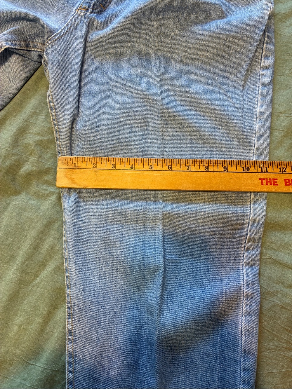 Vintage 80s/90s Lee High Waisted Tapered Leg Pleated Mom Jeans 28Wx28.5L - Picture 13 of 15